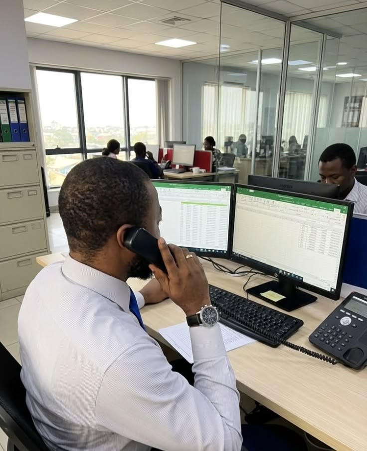 IT operations professional handling business systems